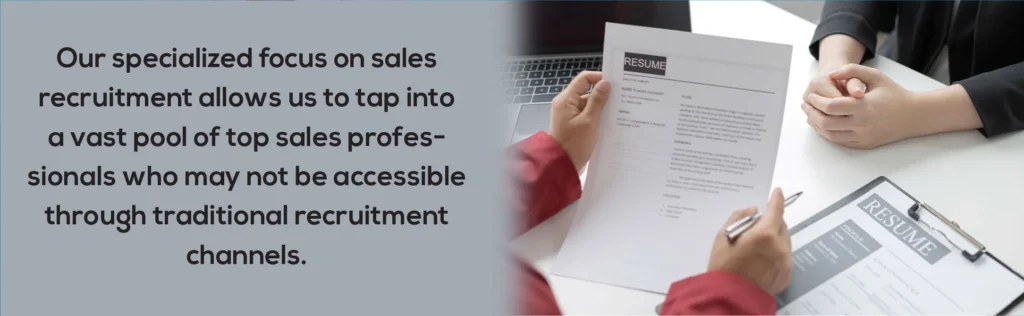 Sales Recruitment